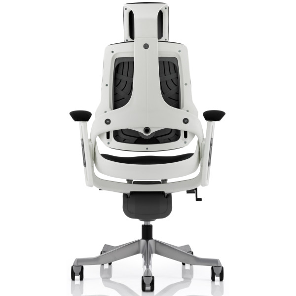 Zure Black Fabric Ergonomic Office Chair